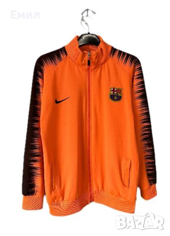 Горнище Nike x FC Barcelona, Размер XS, снимка 1 - Спортни дрехи, екипи - 45586007
