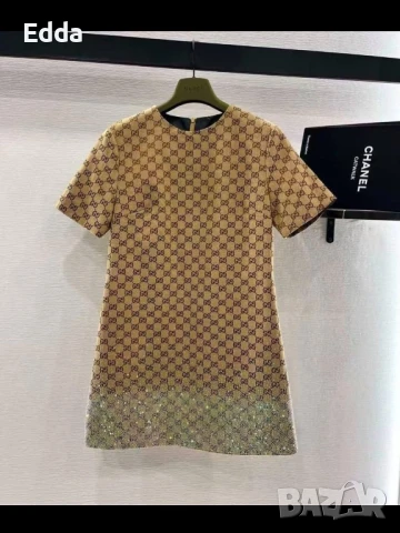 Chanel,fendi,Gucci,celine Комплект ,дънки,къси панталонки , снимка 5 - Комплекти - 51046519