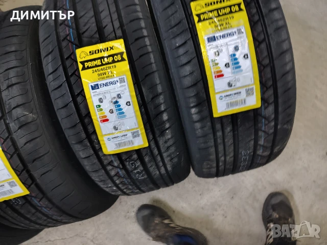 4бр.НОВИ летни гуми SONIX 245 40 19 DOT24 цена за брой, снимка 3 - Гуми и джанти - 51356460