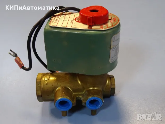 3-пътен ел. магнитен клапан ASCO 8345A2 solenoid valve 16Bar 110VAC G1/4