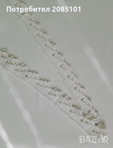Бяла плетена дантела, снимка 3 - Други стоки за дома - 45374393
