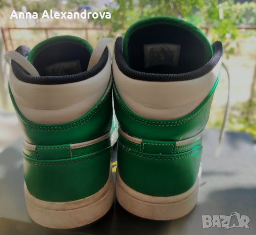 Nike Air Jordan Mid lucky green, снимка 4 - Маратонки - 46779946