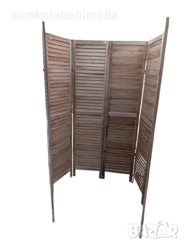 Интериорен Параван регулируем от 2 до 10 Крила, снимка 11 - Декорация за дома - 32026287