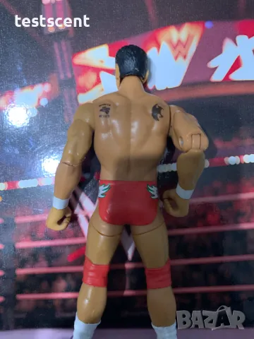 Екшън фигура WWE Alberto del Rio Алберто дел Рио Mattel Super Strikers играчка figure, снимка 8 - Фигурки - 48507388