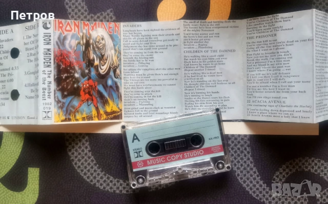 Iron Maiden, Ozzy, Gamma Ray, Faith No More и др. Редки метъл и рок касети , снимка 2 - Аудио касети - 53509674