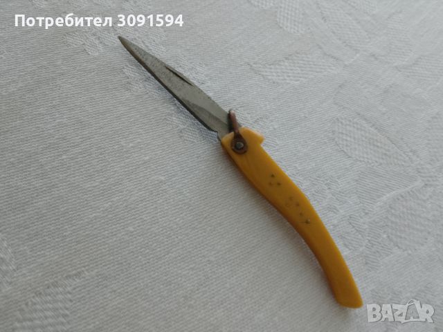  Старо детско джобно ножче  от кост, снимка 5 - Други ценни предмети - 45560074