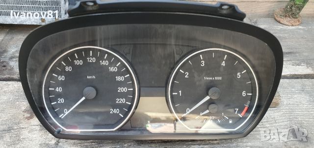 Километраж за бмв е81 е87 първа серия бензин  bmw e81 e87 instrument cluster speedometer 102493293, снимка 1 - Части - 46507723