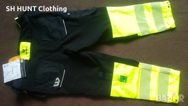 Wenaas 74334 HI VIS 4 Way Stretch work Touser размер 54 / XL еластичен работен панталон W4-663, снимка 3 - Панталони - 52726298