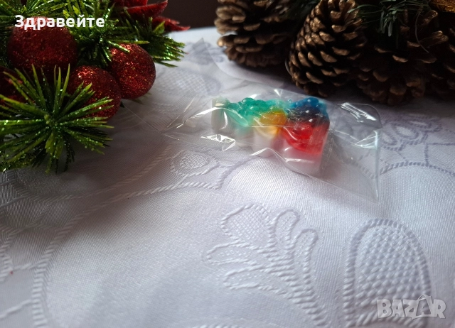 Коледни глицеринови сапунчета , снимка 3 - Коледни подаръци - 52634306