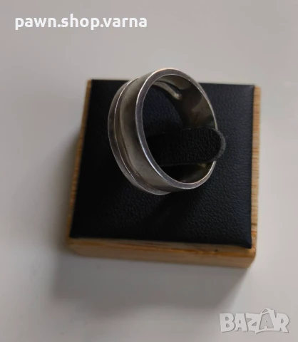 Винтидж сребърен пръстен – 925 проба, снимка 4 - Пръстени - 51141010