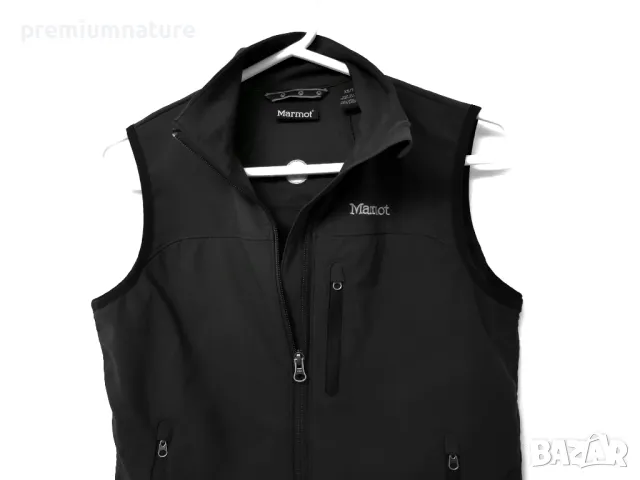 MARMOT Tempo SoftShell Vest — софтшел елек — (като нов / в наличност), снимка 8 - Спортна екипировка - 48599403