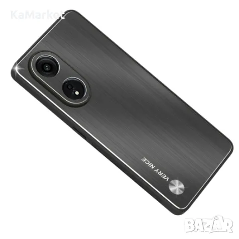 Oppo A1 Pro 5G / Reno8 T 5G / A98 5G Metal Brushed Texture Удароустойчив Калъф и Протектор, снимка 3 - Калъфи, кейсове - 47839244