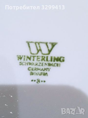 Комплект за торта и кафе  Winterling Schwarzenbach Bawaria, снимка 6 - Сервизи - 45835993