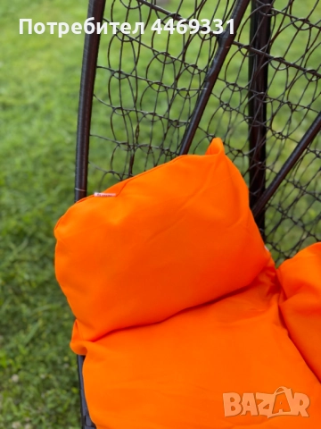 Градинска висяща люлка тип гнездо,яйце–Промоция! , снимка 3 - Дивани и мека мебел - 52359660