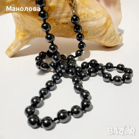 Колие от кристални Mystic Black Pearl SWAROVSKI., снимка 4 - Колиета, медальони, синджири - 49230224