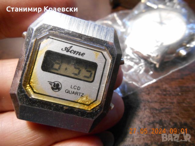 ACME- LCD watch - vintage 81, снимка 3 - Други ценни предмети - 46112514