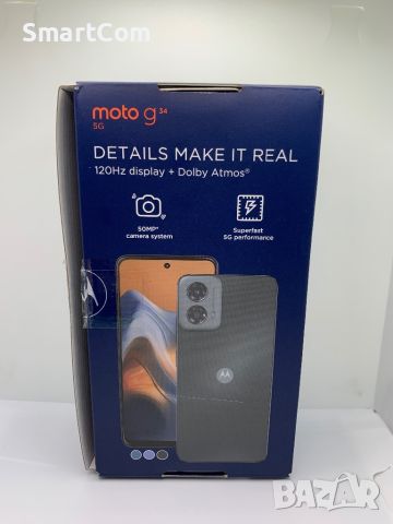 Motorola G34 5G 128GB, снимка 3 - Motorola - 45552434