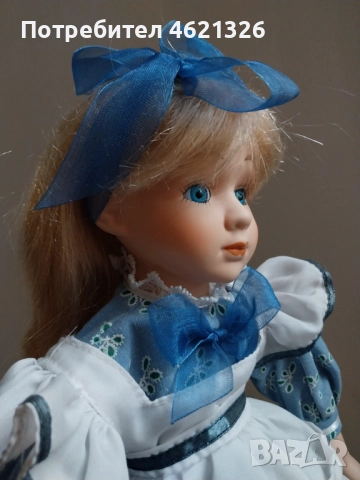 Красива порцеланова кукла  от Alberon Collection нова, снимка 6 - Колекции - 52032005