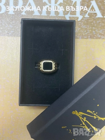 Златен Пръстен - 14 Карата , снимка 2 - Пръстени - 52560848