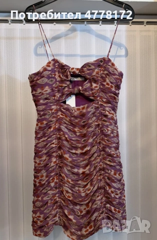 Рокля на Зара, снимка 3 - Рокли - 53982937