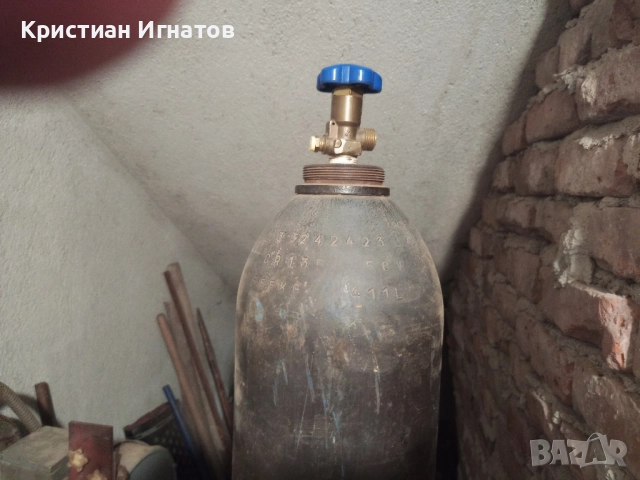 Кислородна бутилка - голяма - работеща !!!, снимка 2 - Други машини и части - 52374740