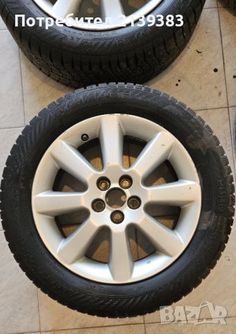 Оригинални джанти 16" Toyota със зимни гуми, снимка 2 - Гуми и джанти - 46145604