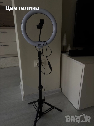 Статив с лед осветление , снимка 2 - Селфи стикове, аксесоари - 52069346