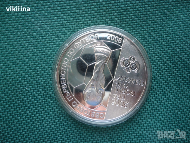 5 лева 2003 Световно по футбол, снимка 7 - Нумизматика и бонистика - 53873492