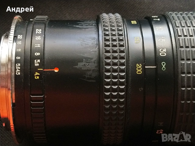 Zoom Arsat H 80-200/4.5, снимка 2 - Обективи и филтри - 53338797