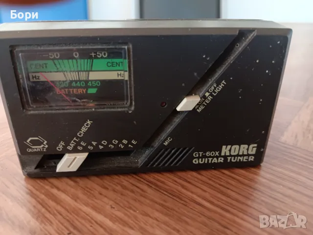 KORG GT-60X GUITAR TUNER, снимка 2 - Китари - 47027490