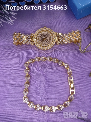 Дамски часовник с гривна , снимка 6 - Дамски - 52870113