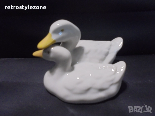 № 8402 Стара колекционерска порцеланова фигура – Две патици 
