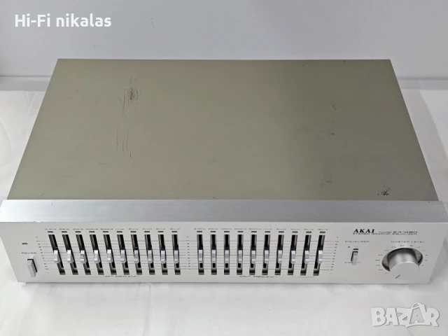EQ стерео еквалайзер AKAI EA-G80, снимка 4 - Еквалайзери - 51048947