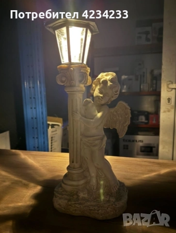 Соларна лампа ангел , снимка 3 - Соларни лампи - 53763943