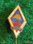 Рядка емайлирана значка от соца ДПО Противопожарна охрана за КОЛЕКЦИЯ 52807, снимка 4