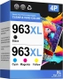 Мастилени касети 963XL за HP Officejet Pro (4 броя, черно, циан, магента, жълто), снимка 1