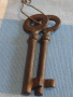 Два стари ключа от соца за брава за КОЛЕКЦИЯ ДЕКОРАЦИЯ БИТОВ КЪТ 29245, снимка 4