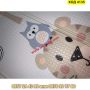Сгъваемо детско килимче за игра, топлоизолиращо 160x180x1cm - модел Лисица и Тигър - КОД 4135, снимка 10