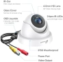 Нова Куполна CCTV камера Loocam 2MP 1080P IR IP66 за видеонаблюдение, снимка 9