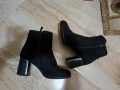 Велурени дамски боти, снимка 3