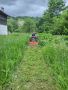 Косене на тревни площи с малък трактор /мулчер , снимка 3