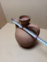 Стара Глинена Малка Стомана Чайник Бардуче., снимка 6