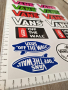 Стикери VANS ВАНС лист А4 - 14 бр общо Sticker, снимка 2