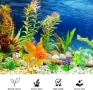 Изкуствени растения за аквариум - комплект 20бр, снимка 4