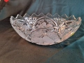 немска кристална фруктиера от оловен кристал , снимка 1