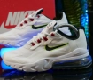 NIKE AIR MAX 270 REACT Цвят-Бяло, Черно и Зелено мъжки маратонки , снимка 4