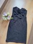 Черна рокля тип бюстие, снимка 1 - Рокли - 45636093