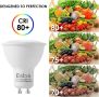 Eslas GU10 LED топло бяла крушка, 6W 600LM 3000K, еквивалент на халогенна крушка 60W, снимка 3