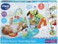 Нова VTech мултифункционална гимнастика с пиано и сензорна игра за бебе, снимка 7