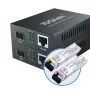 1000M Gigabit Ethernet медиен конвертор, RJ45 към SFP слот, снимка 9